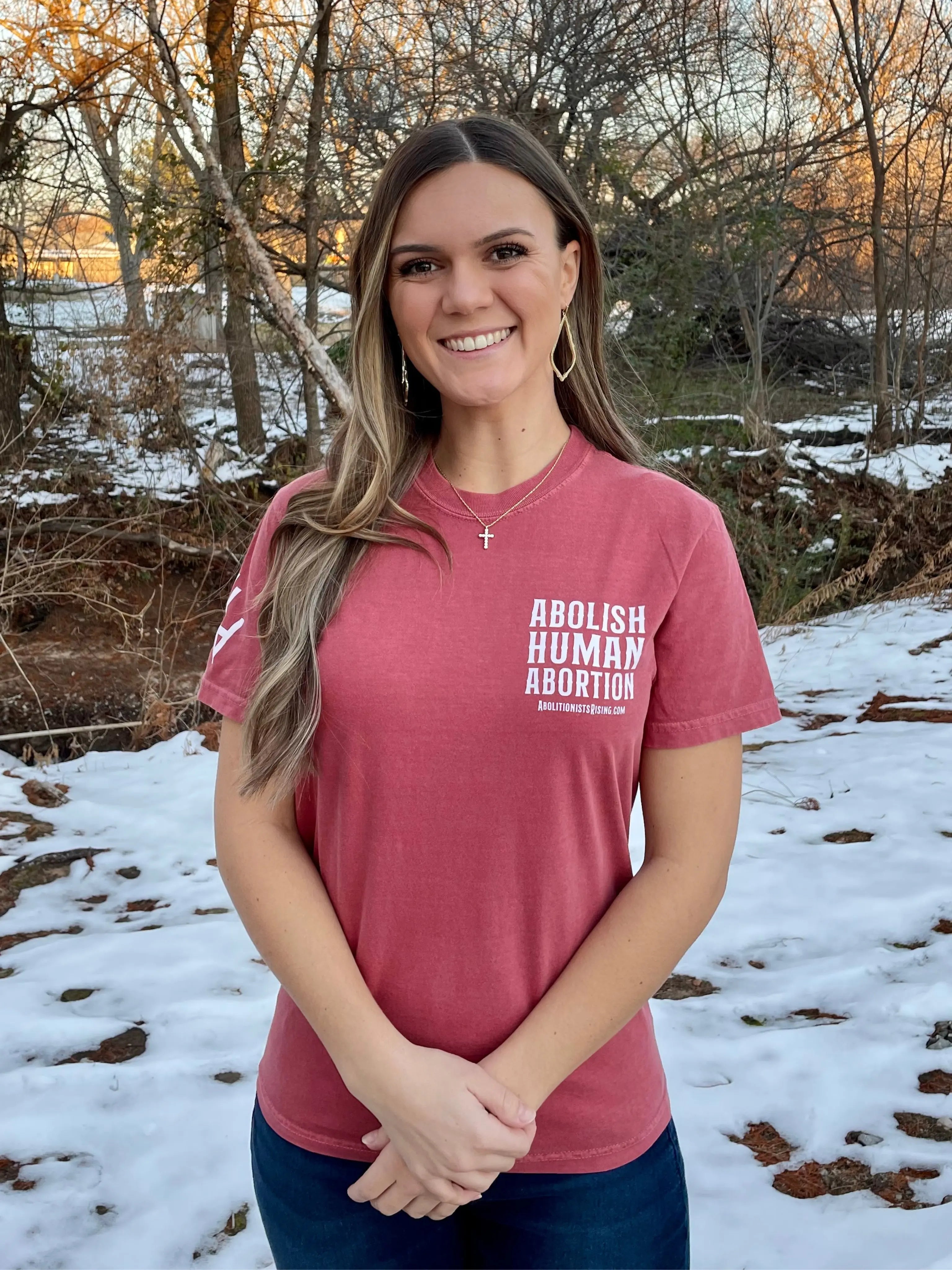 You Shall Not Murder Crimson Unisex T-Shirt Abolitionists Rising Store 