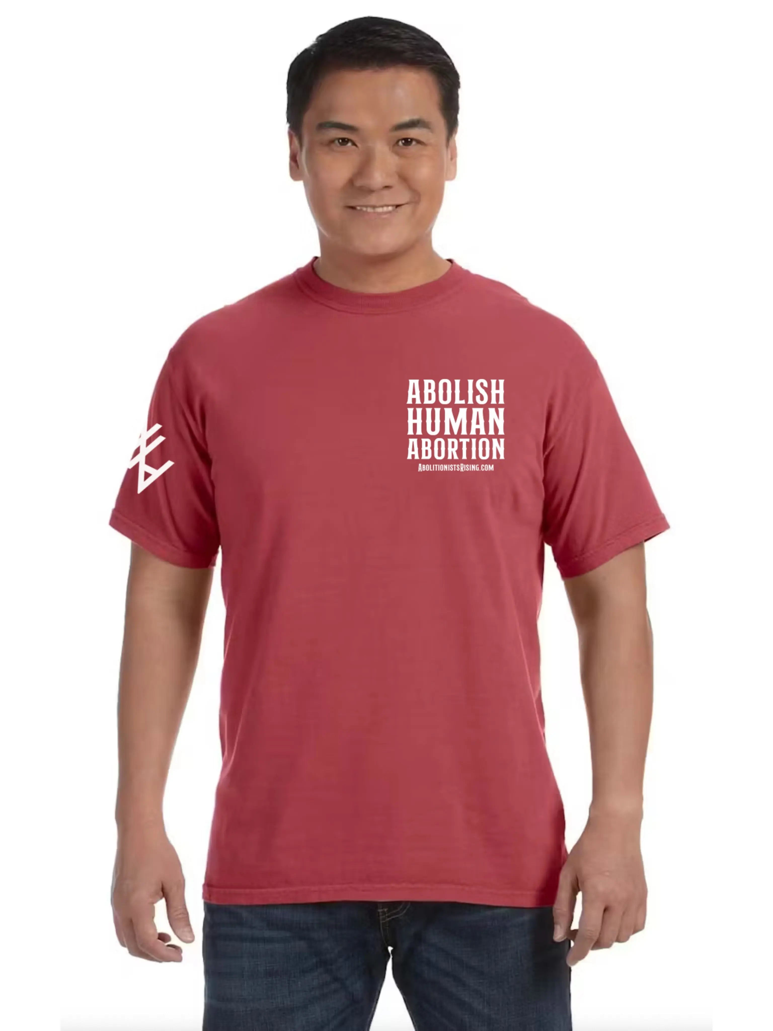 You Shall Not Murder Crimson Unisex T-Shirt Abolitionists Rising Store 