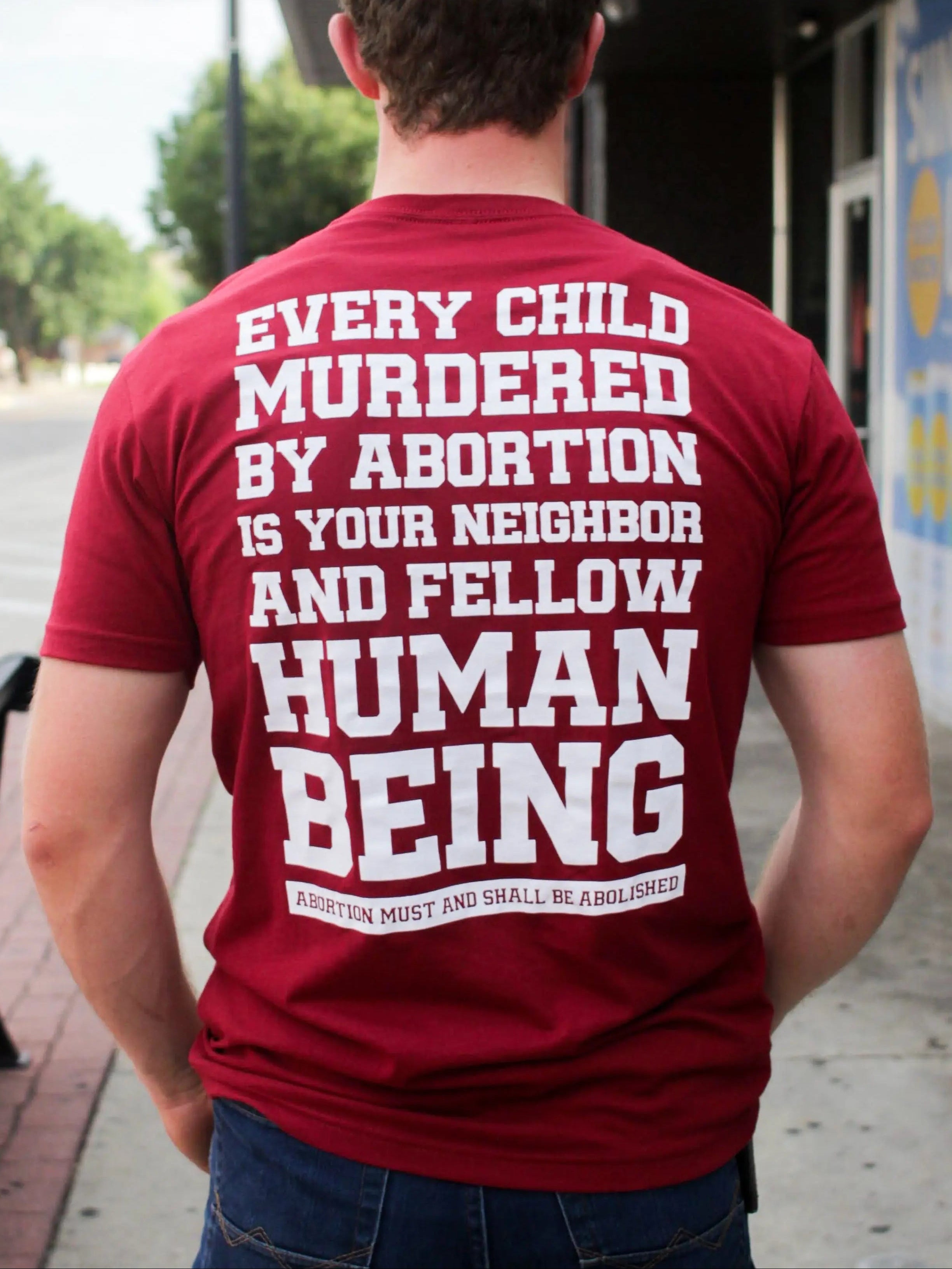 Abortion Abolitionist Unisex T-Shirt Abolitionists Rising Store 