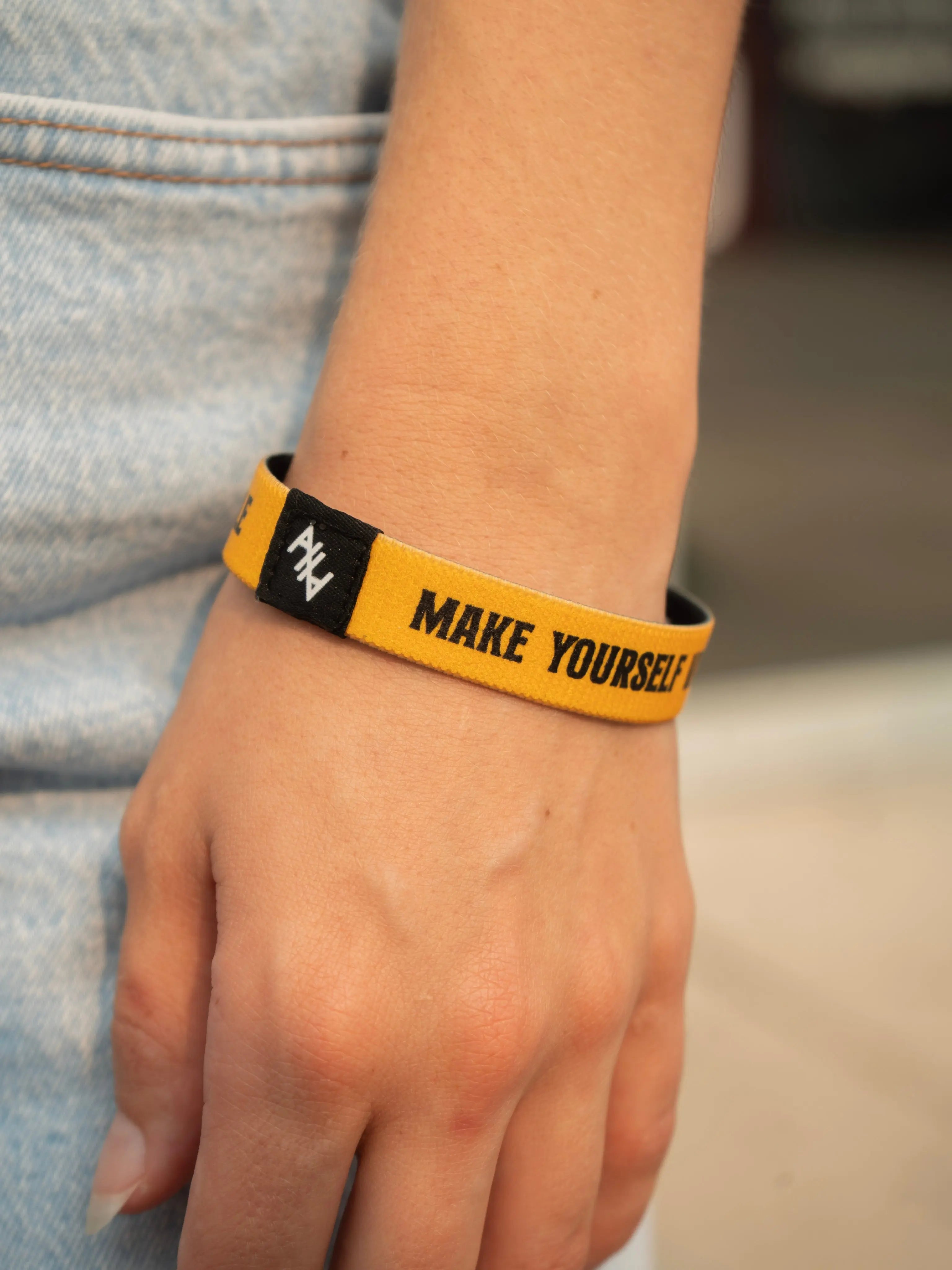 Reversible Abolitionist Fabric Wristband Abolitionists Rising Gear Store 