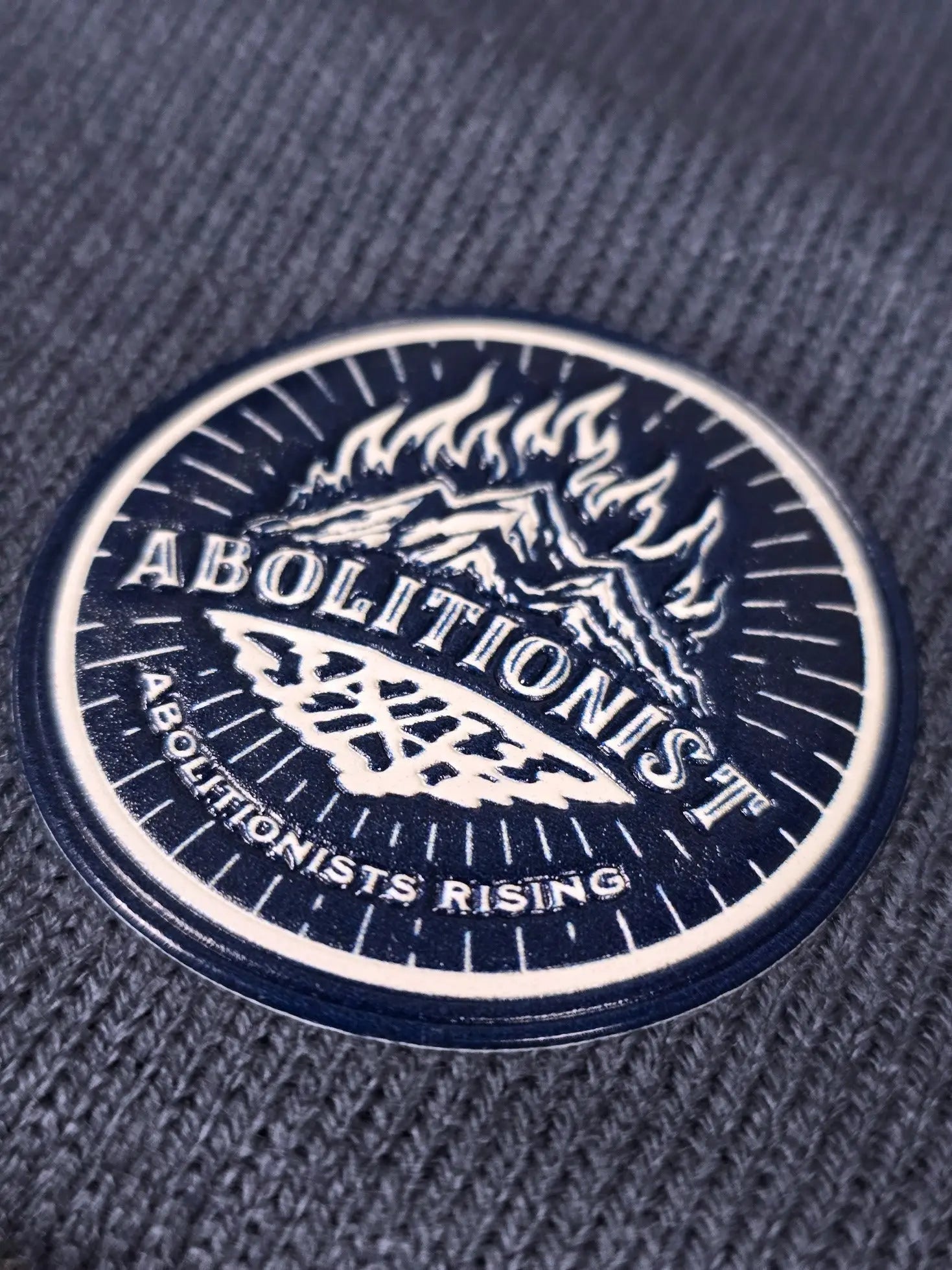Abolitionist Blue Beanie Abolitionists Rising Gear Store 