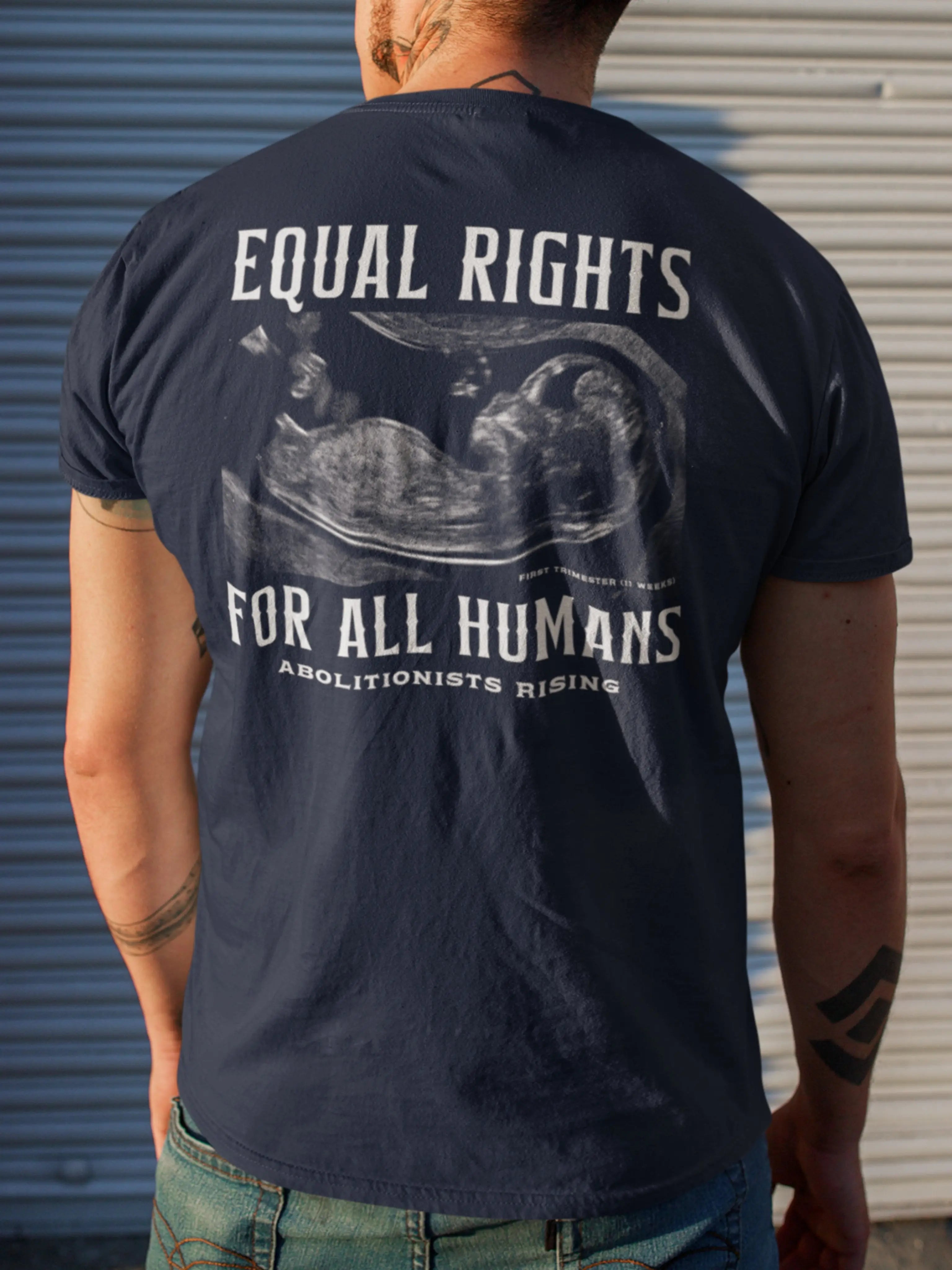 Equal Rights For All Humans Unisex T-Shirt Abolitionists Rising Store 