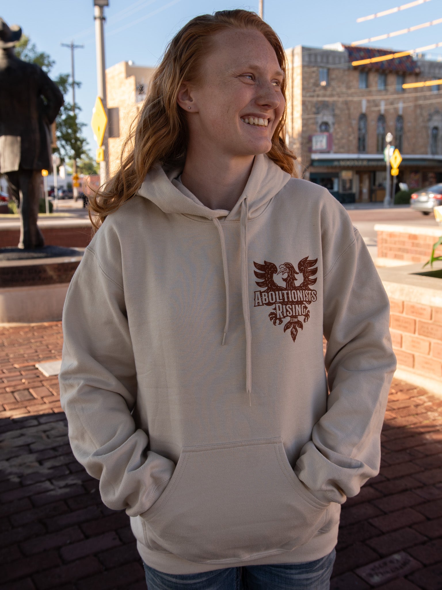 Abolitionist Wilberforce Eagle Unisex Hoodie - Abolitionists Rising Gear Store Shirts S Abolitionists Rising Gear Store