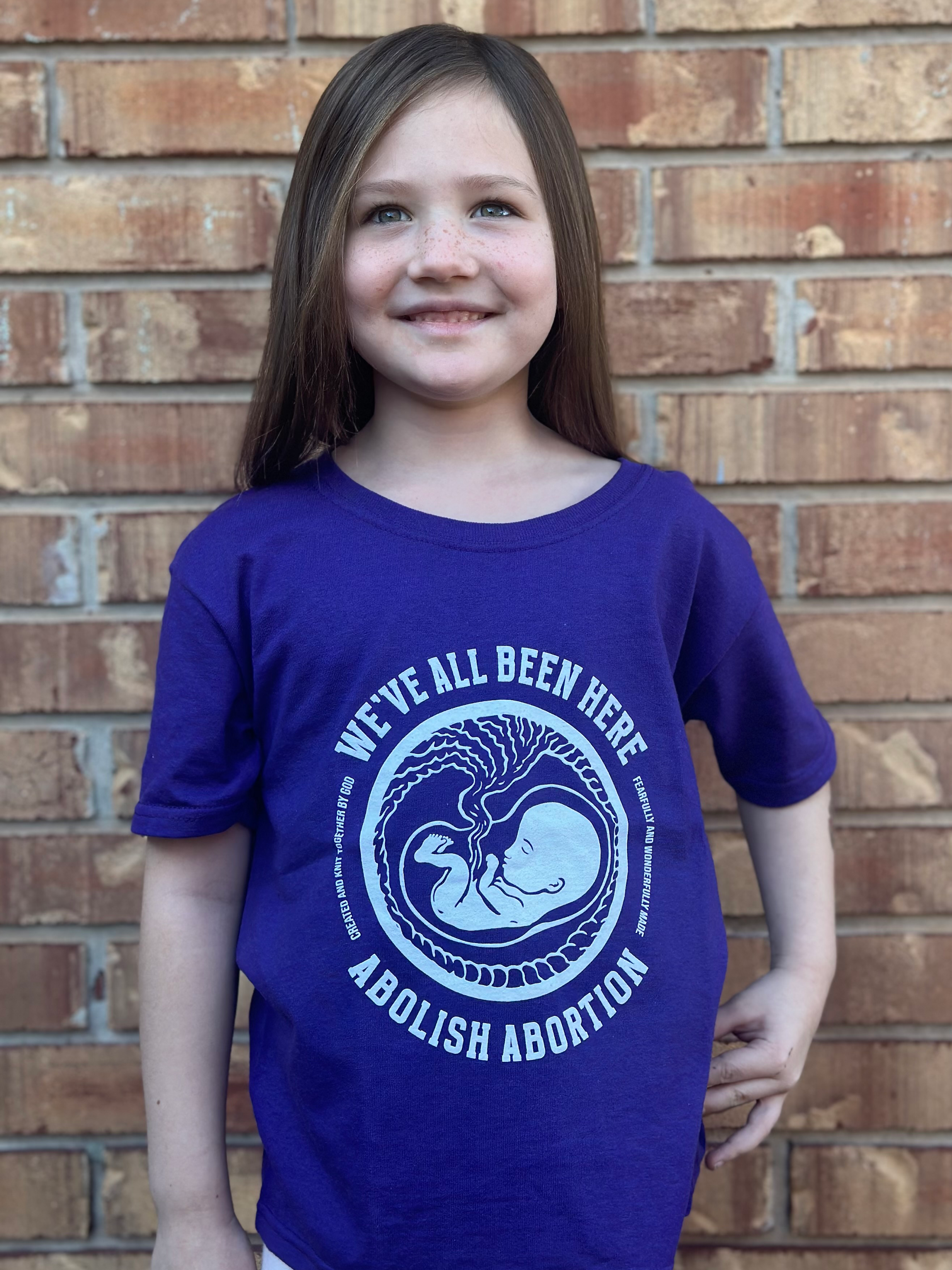 We've All Been Here YOUTH T-Shirt - Abolitionists Rising Gear Store