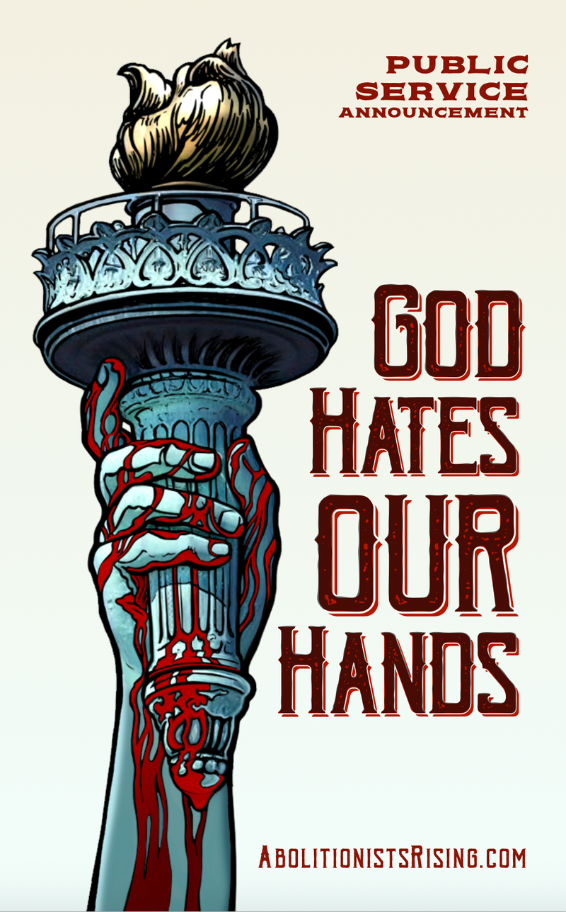 God Hates Our Hands Quadfold