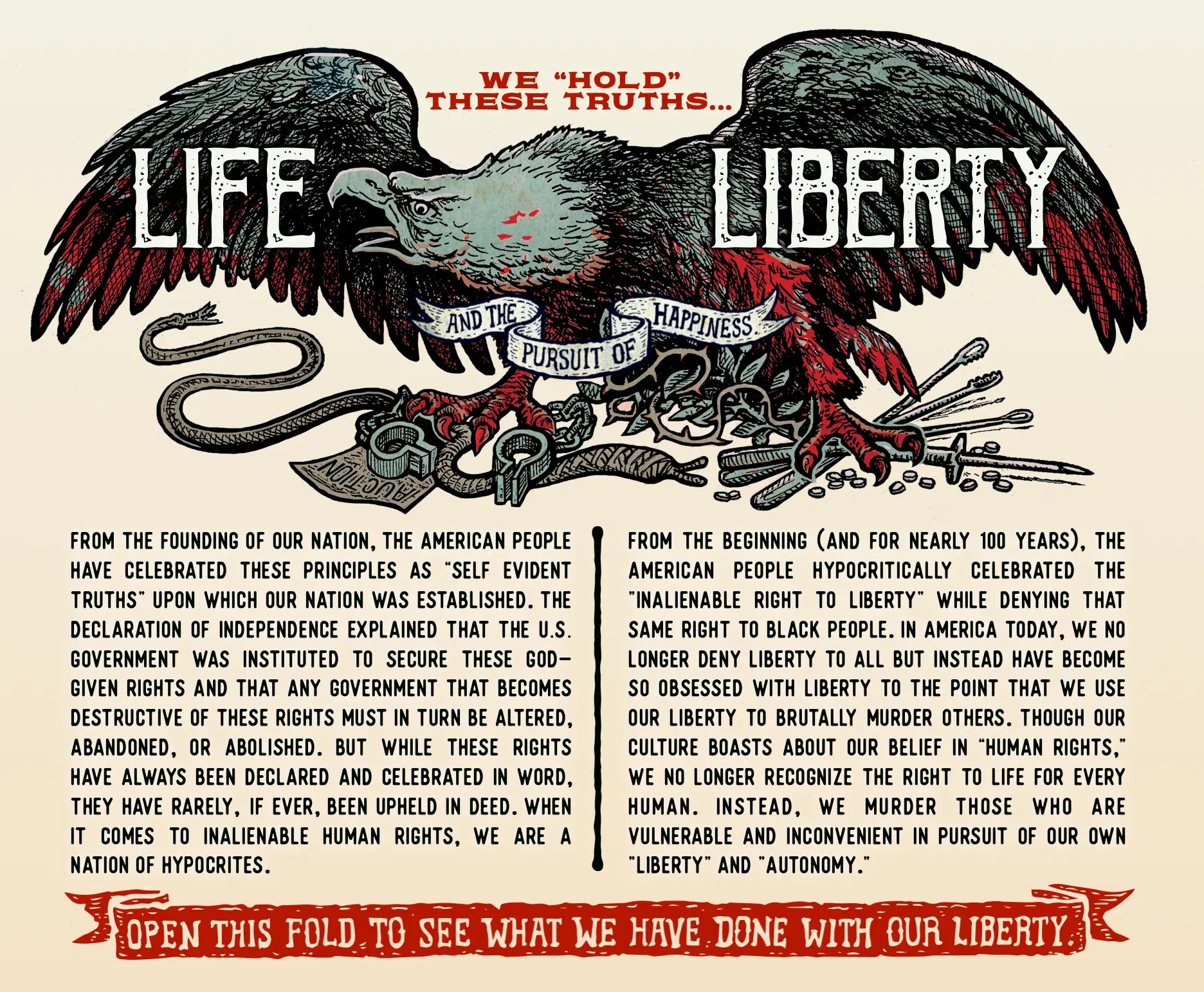 God Hates Our Hands Quadfold Abolitionists Rising Store 