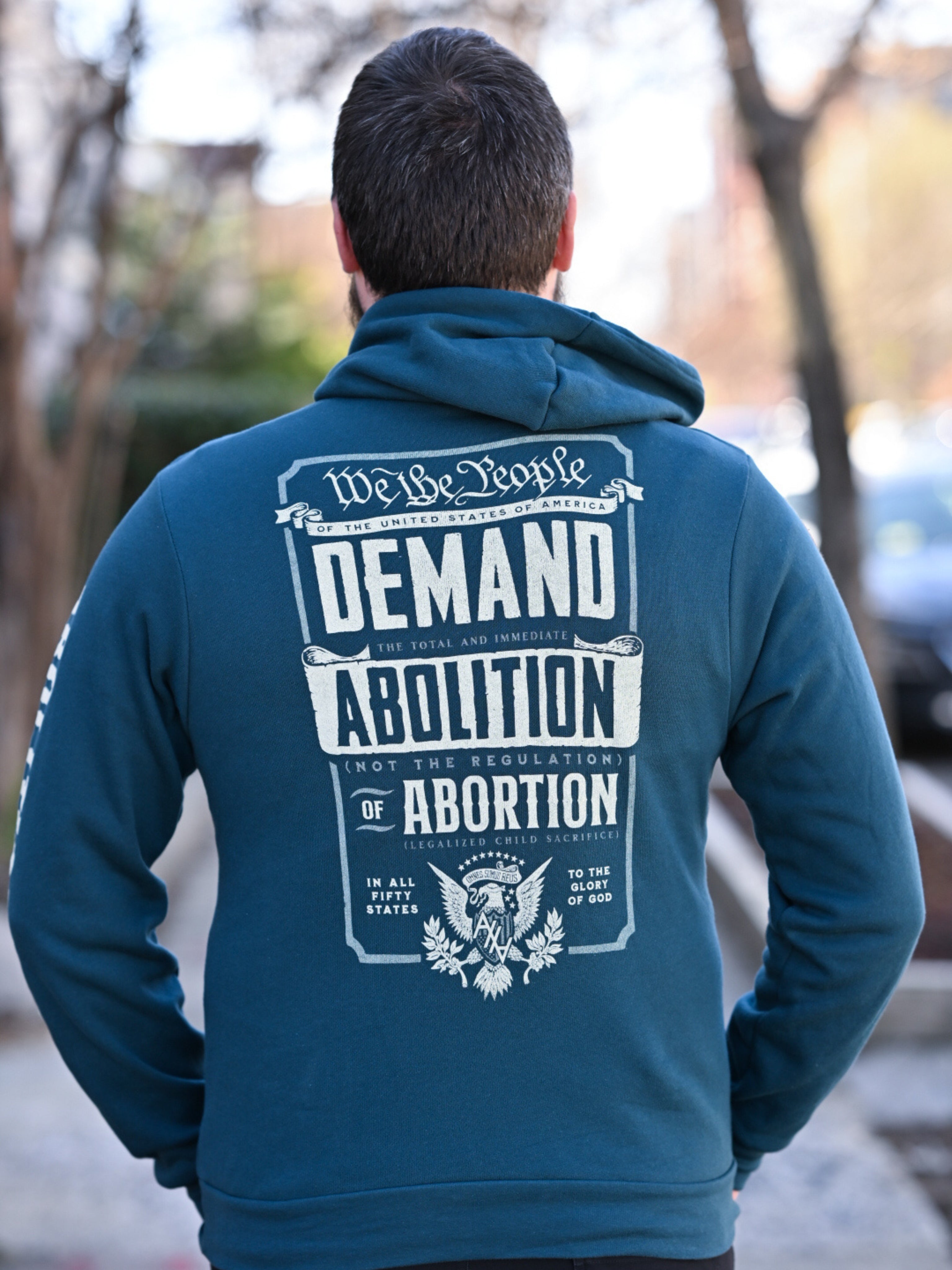 We The People Demand Abolition Hoodie Activism Bundle (Unisex)