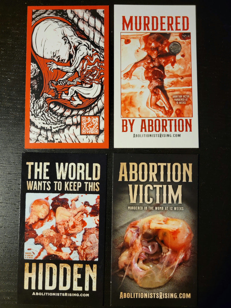 Abortion Victim Dropcard Pack