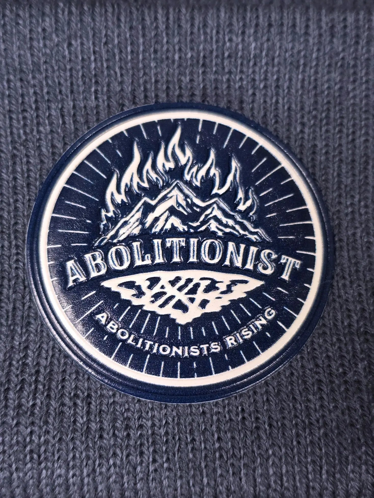 Abolitionist Blue Beanie Abolitionists Rising Gear Store 