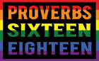Proverbs 16:18 Pride Sticker