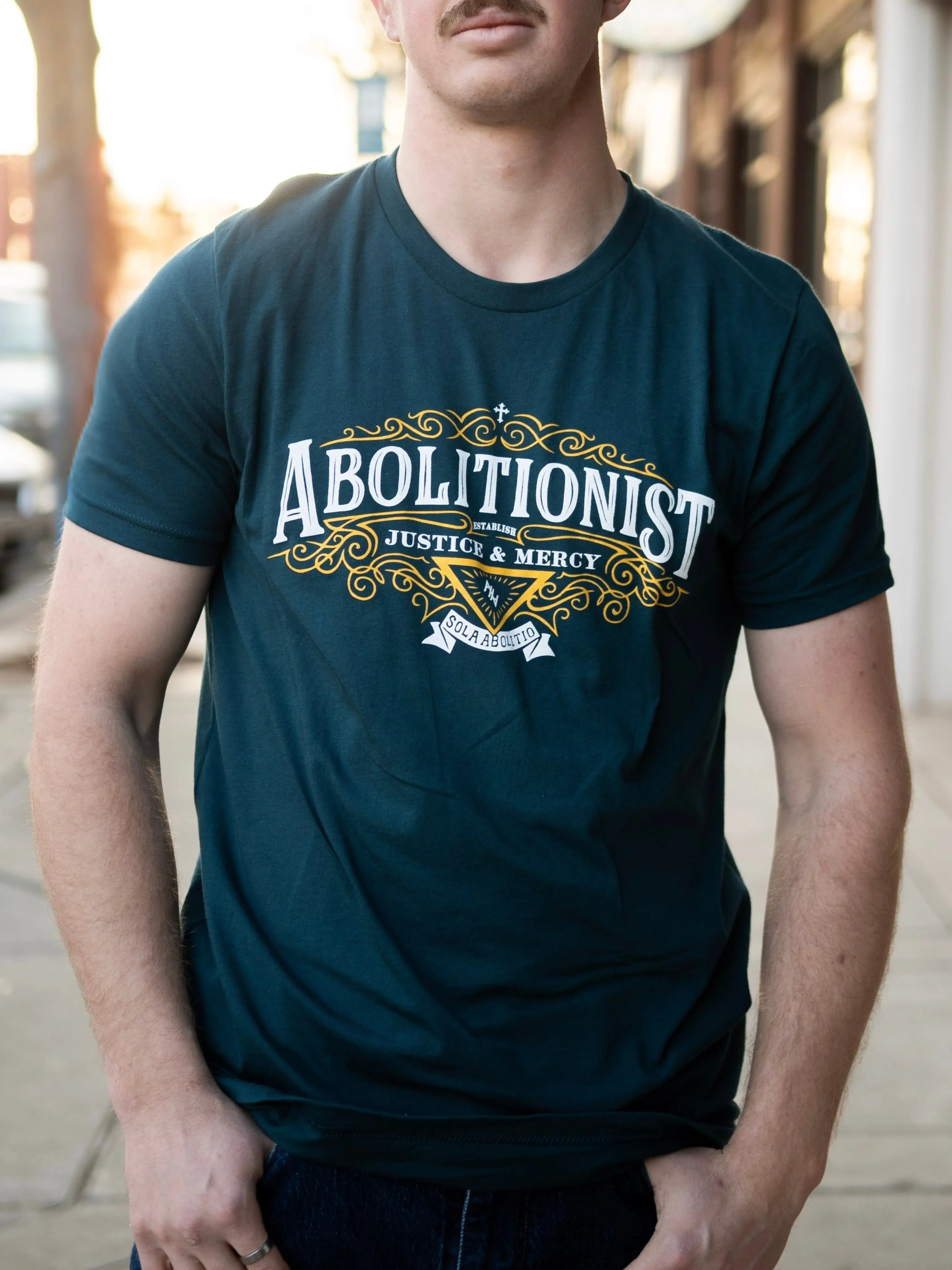 Abolish Abortion To The Glory Of God! Unisex T-Shirt Abolitionists Rising Store 