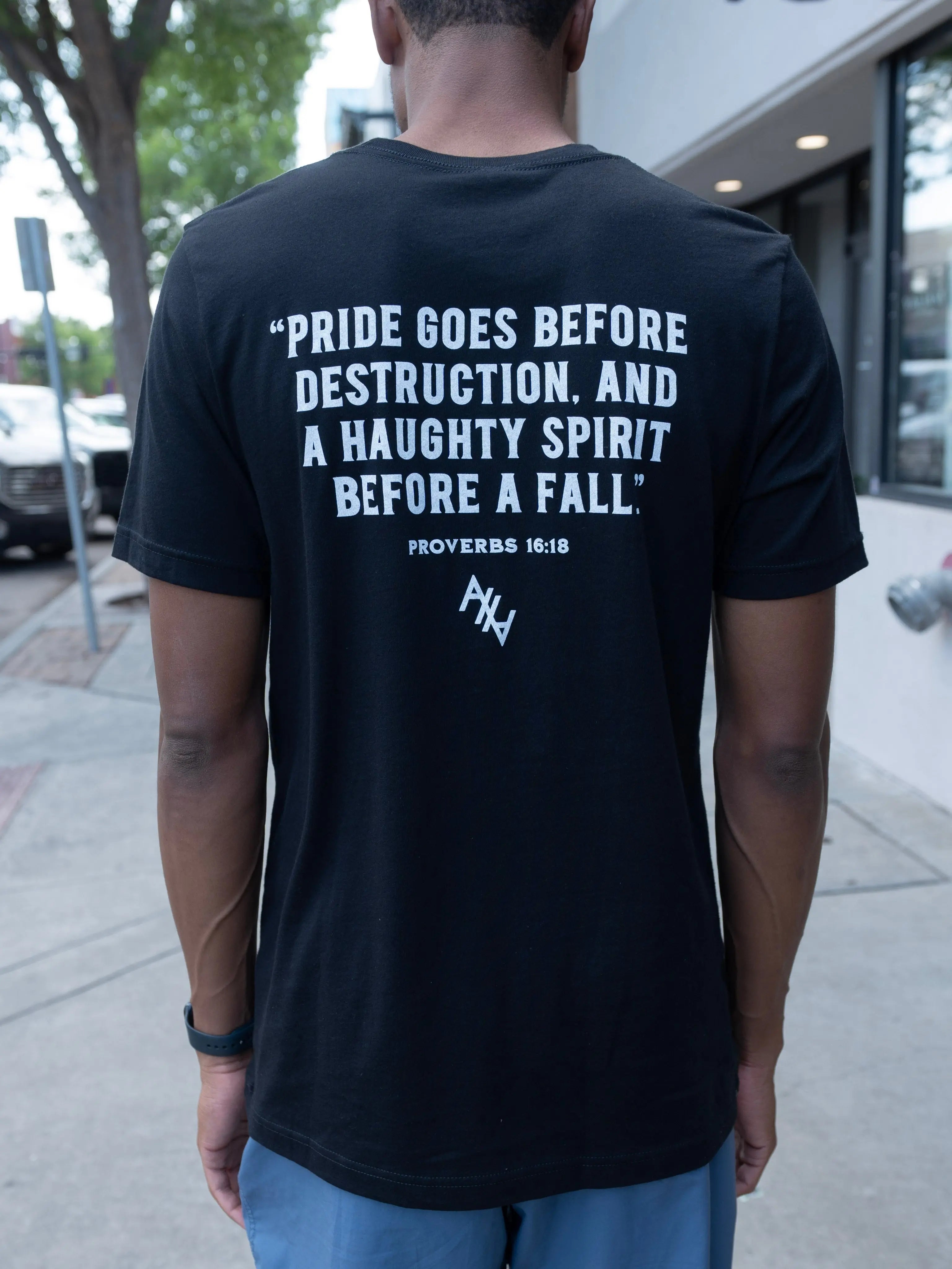 Proverbs 16:18 Pride Unisex T-Shirt Abolitionists Rising Store 