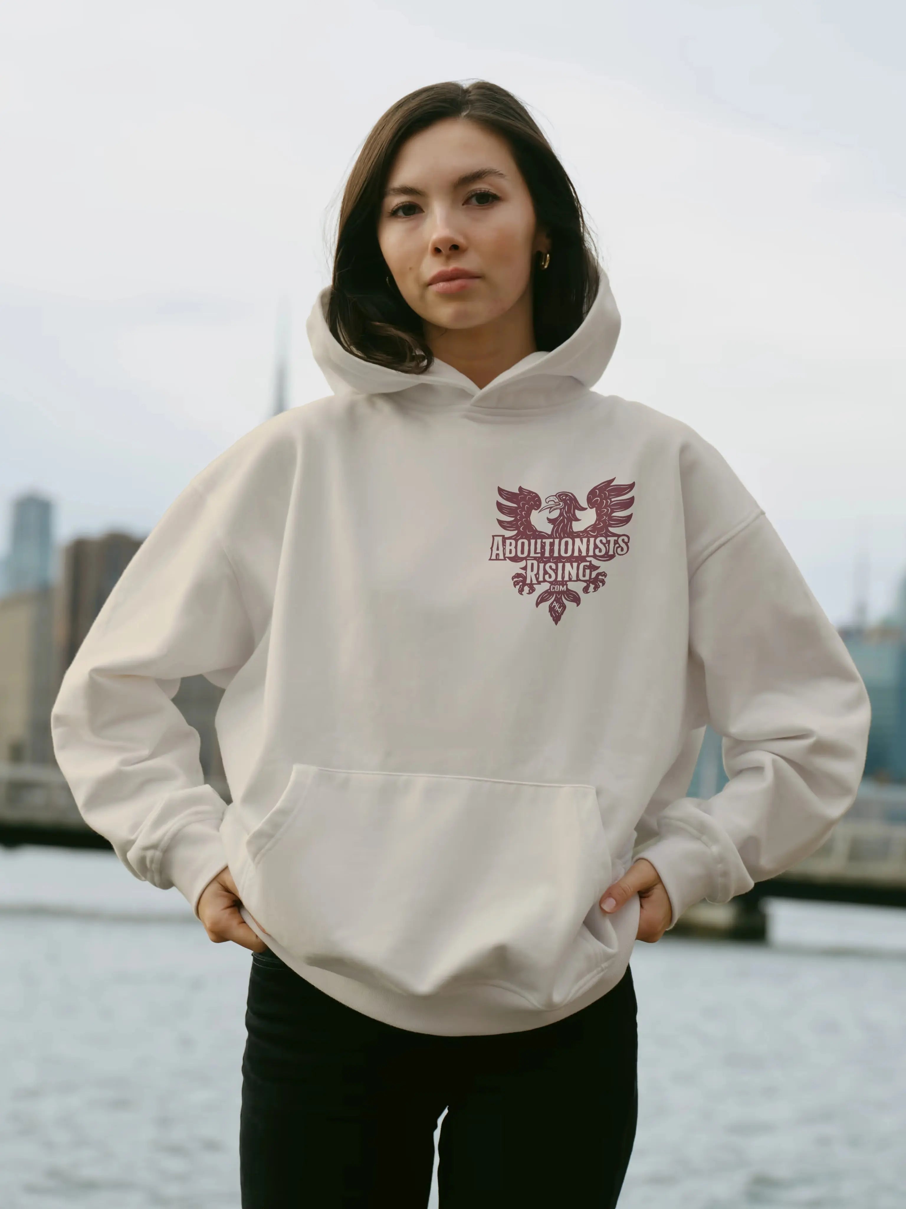 AR Logo Hoodie (Wilberforce Eagle) Unisex Abolitionists Rising Gear Store 