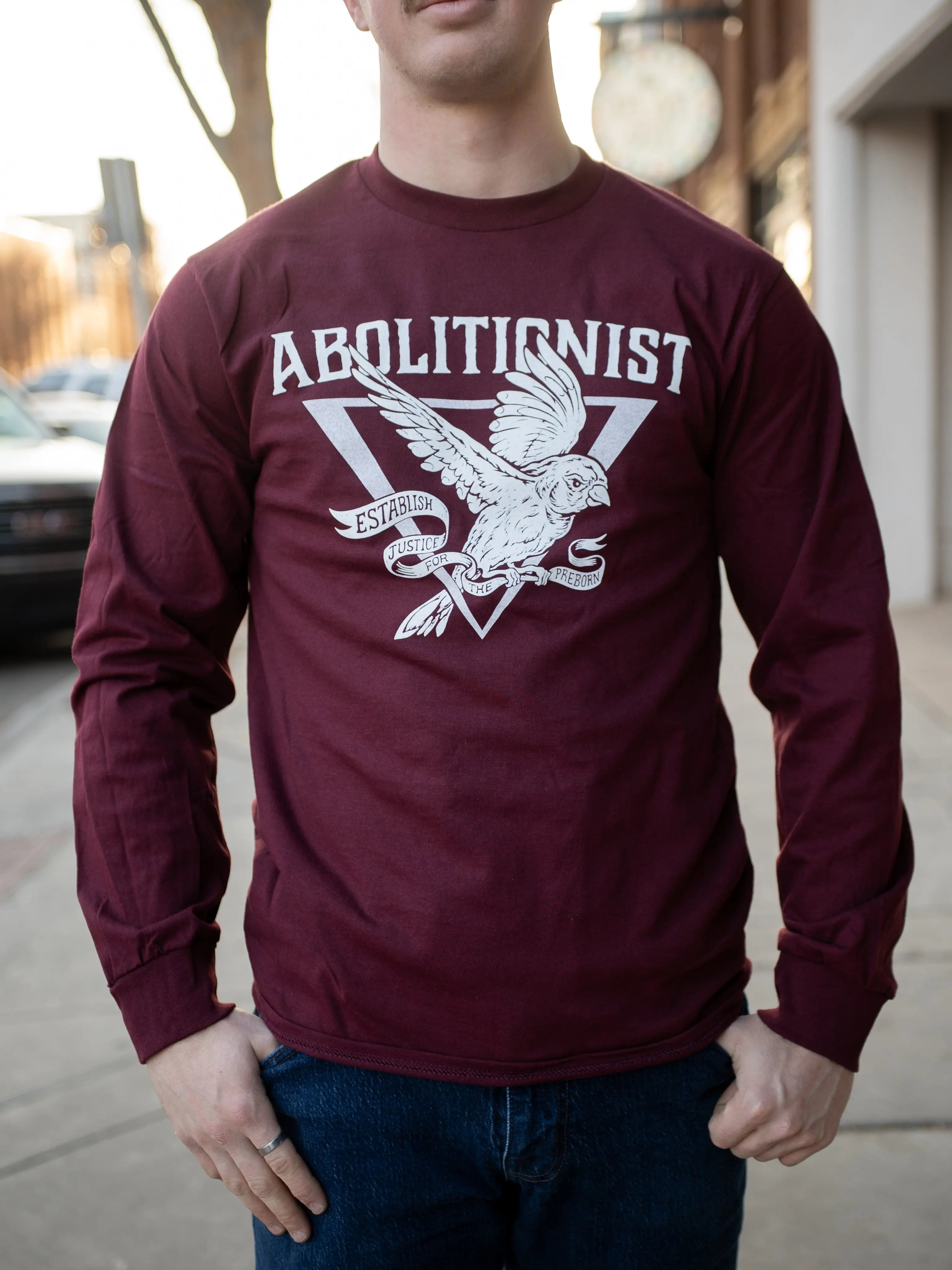 Iowa Abolitionist Long-Sleeve Tee Abolitionists Rising Store 