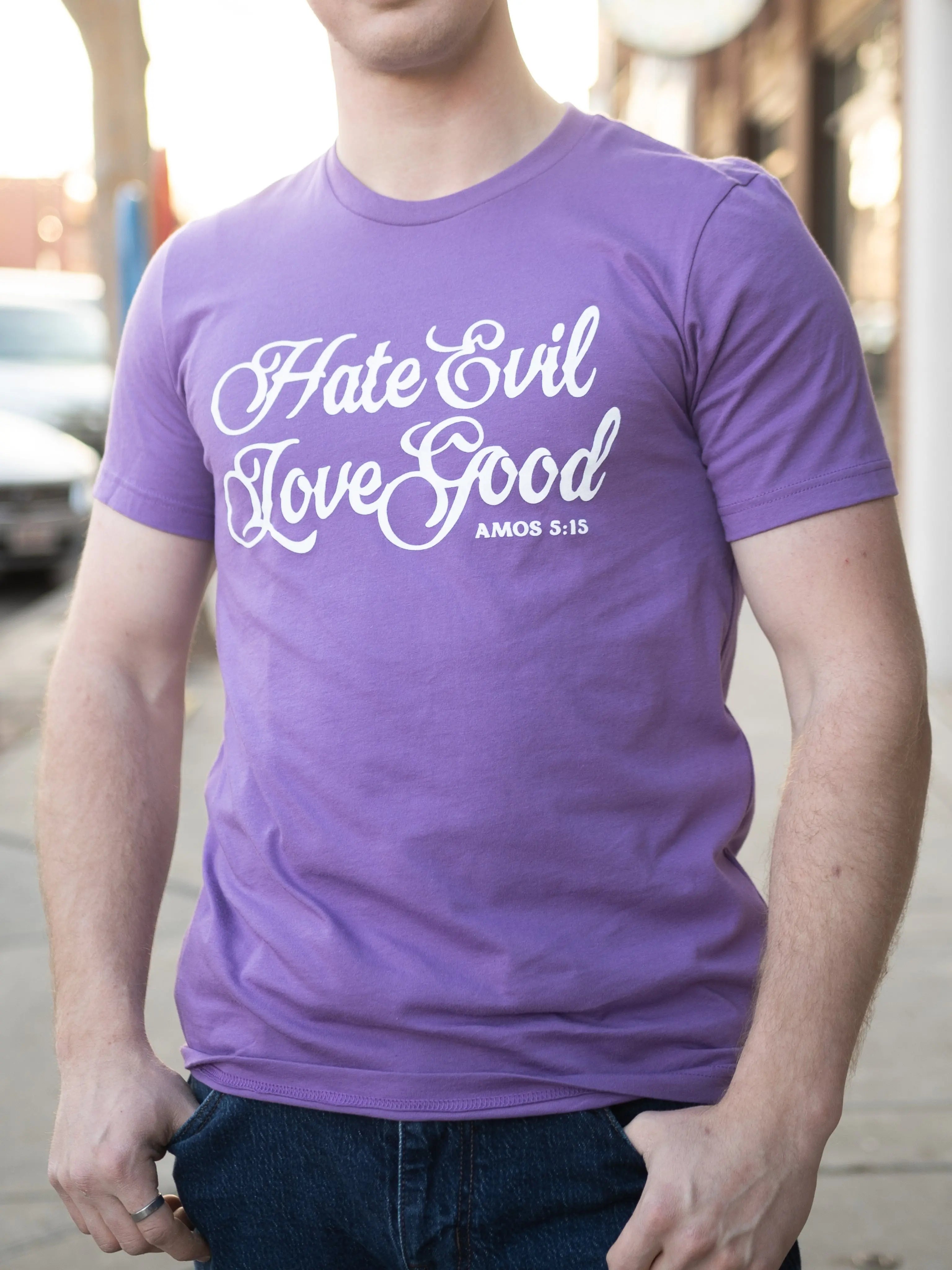 Hate Evil Love Good T-Shirt Abolitionists Rising Store 