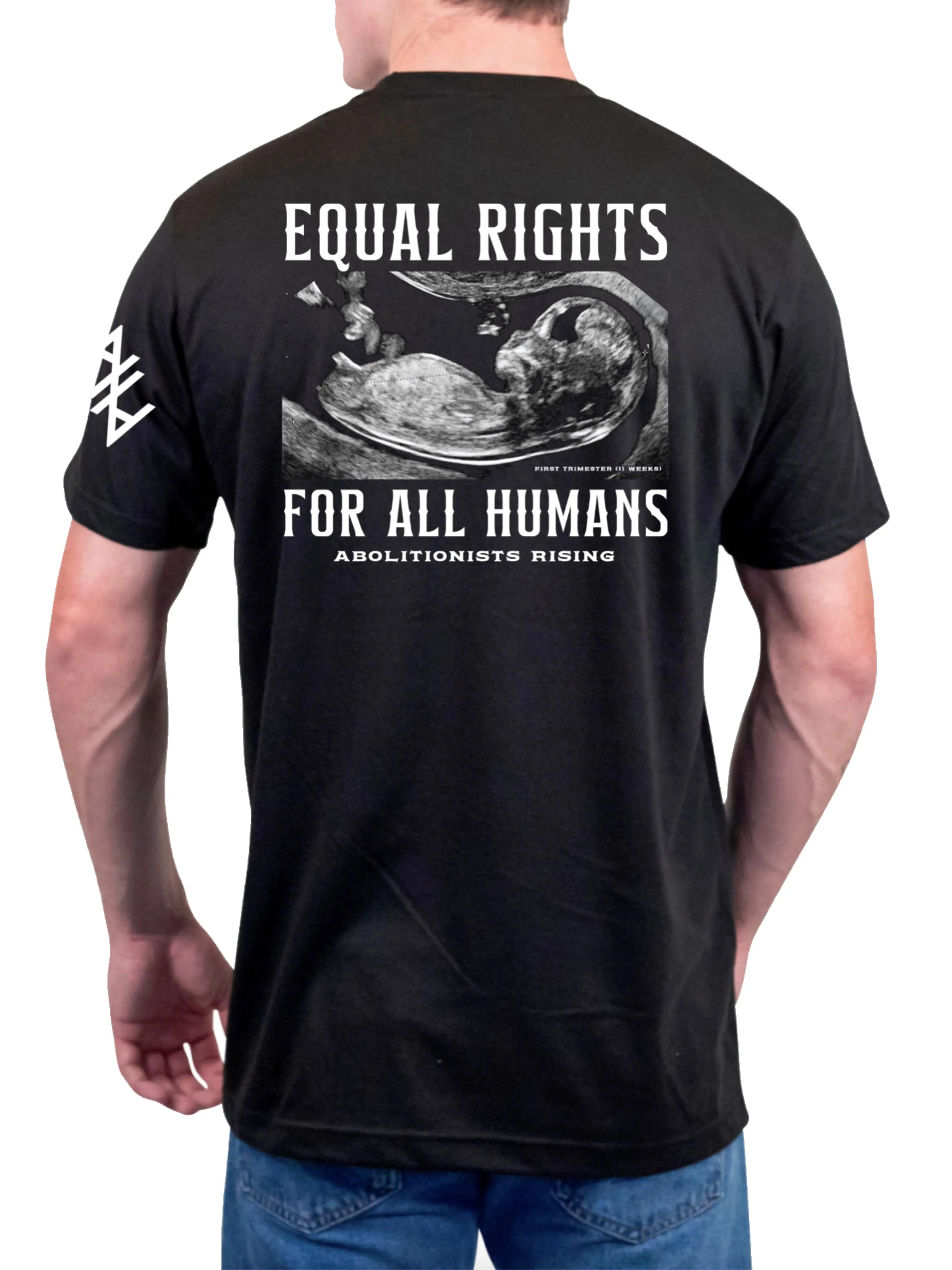Equal Rights For All Humans Unisex T-Shirt Abolitionists Rising Store 