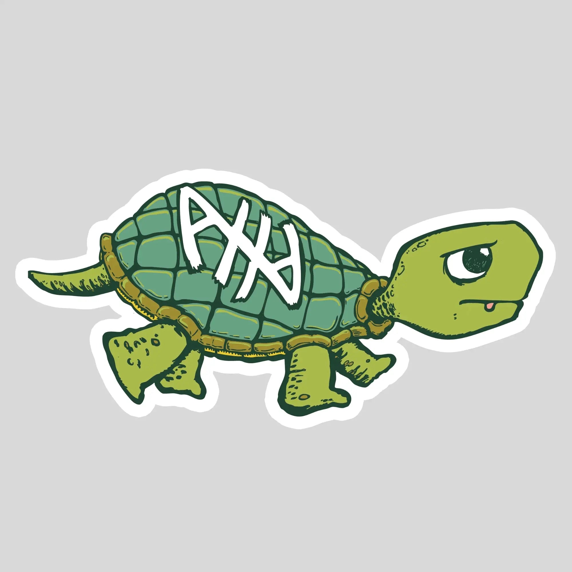 AHA Turtle Sticker Abolitionists Rising Gear Store 