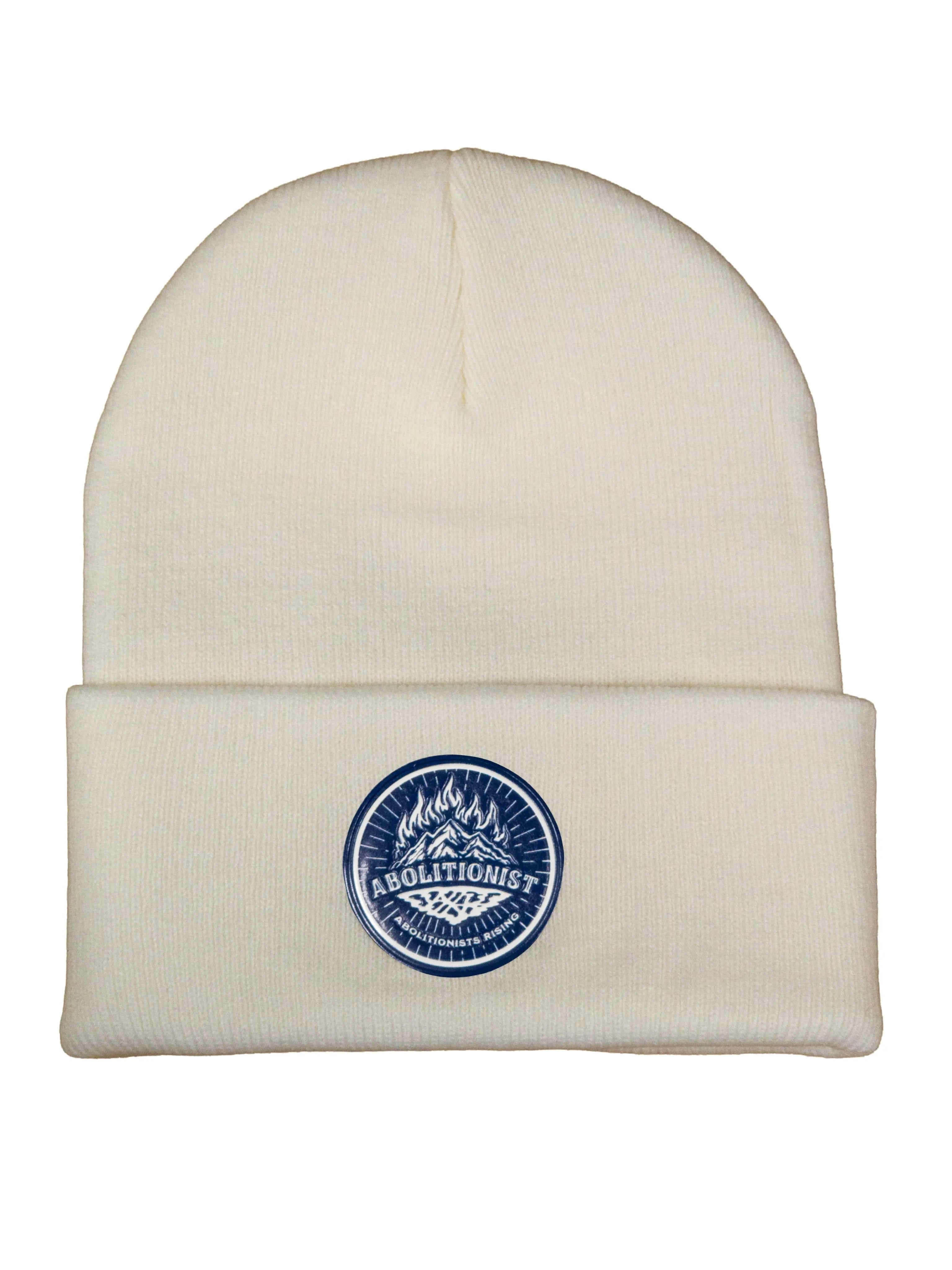 Abolitionist White Beanie Abolitionists Rising Gear Store 